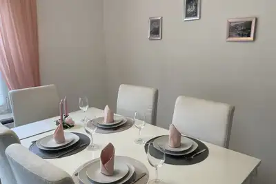 Image de Appartement de vacances \"Rübeland\" avec vue sur les montagnes, jardin partagé et Wi-Fi