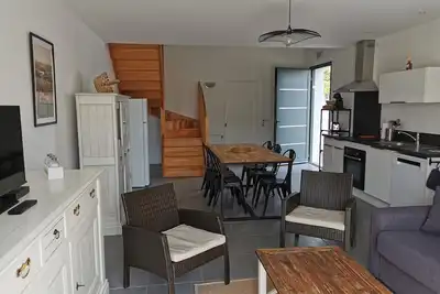 Image de Maison mitoyenne T3 Ă la campagne et Ă 8 kms des plages.