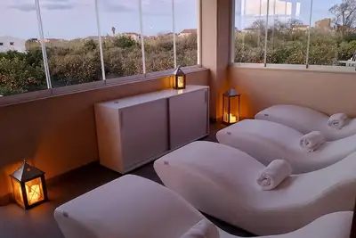 Image de Spa Suite Villa dell'Eden C unit 1 with a bedroom, 5 beds, Cir 19082044c217079