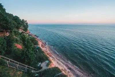 Image de Vintage Cottage on Lake Michigan