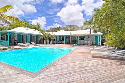 Image de Belle villa créole pour 12 avec piscine et plage à pieds