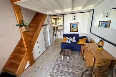 Image de Villa Climatisée, 4 Couchages, Face au Lac Marin, Proche Plage et Commerces