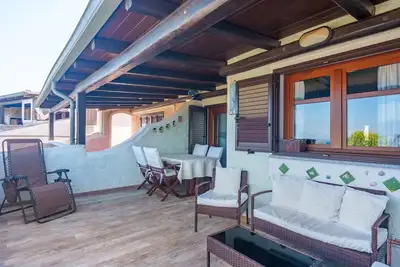 Image de Appartement 'La Terrazza sul Mare' avec vue mer, terrasse et Wi-Fi