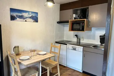 Image de Studio cosy au pied des pistes des Chavannes, 4 couchages, proche commerces et activités
