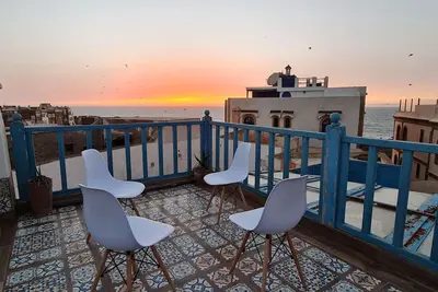 Image de 4 bed boutique riad with sea view terrace 🤙🏽