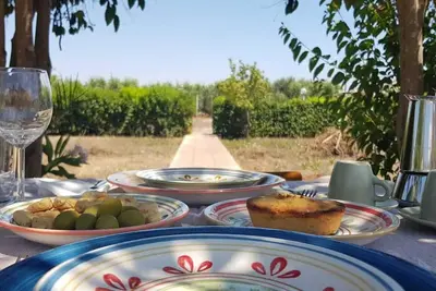 Image de Villa among olive groves near the sea