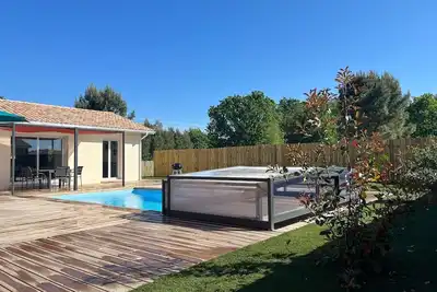 Image de Maison 4 couchages avec piscine couverte et chauffée ( Maison L'Estuaire)