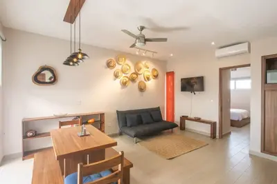 Image de Quiet 1br ap. at 5th floor, WiFi, Infinity pool, plunge and grill at rooftop