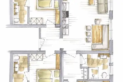Image de Apartment C /4 room/3x shower, Wc up to 9 persons - Dachstein view