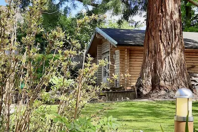 Image de Redwood Lodge: unwind in your very own log cabin