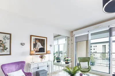 Image de L'Aragon – Wifi – Balcon vue La Maine