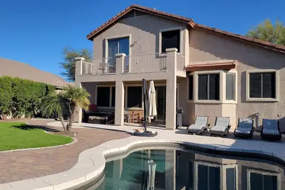 Modern home on Jw Marriott golf course