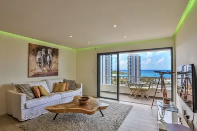 Image de * New Listing* Oceanview 2br-walking distance to Mullet bay Beach