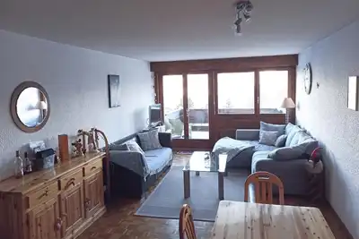Image de Appartement de vacances Vercorin pour 1 - 4 personnes avec 1 chambre à coucher - Appartement de vaca