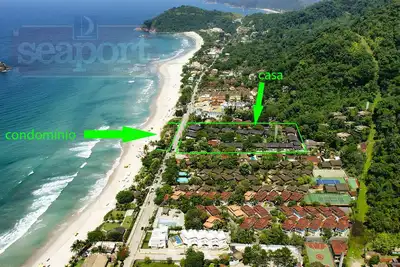 Image de Juquehy Sea Front Condominium 62: best location on the beach