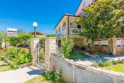 Image de Appartement de vacances Privlaka pour 1 - 5 personnes avec 2 chambres à coucher - Appartement de vac