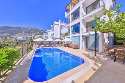 Villa Edenview. Full sea views from every room. 2 minutes from the beach.