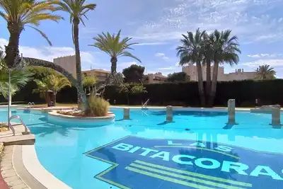 Image de Bel appartement avec piscine, Wifi, climatisation, patio, vue panoramique et parking