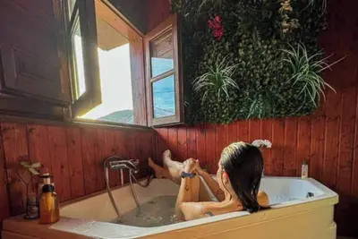 Image de Congosta, romantic cottage with private jacuzzi in the mountains