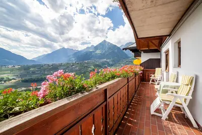Image de Appartement \"Gartenheim Maria\" avec vue sur les montagnes, piscine partagée et Wi-Fi