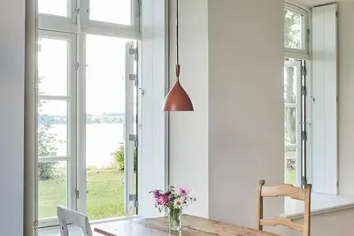 Image de Our 1-room vacation apartment \"Kleines Fährhaus\" is ideal for couples or friends who want to enjoy a quiet break, with a great view of the Schlei from the entire apartment