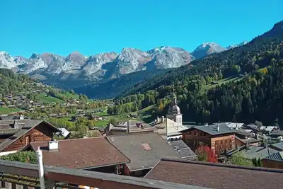 Image de 3ème étage, balcon, parking, 24m², Le Grand Bornand