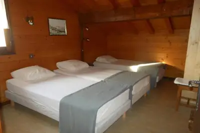 Image de Chalet, wifi, vue montagne/village, terrasse, balcon, parking, télévision, casier à ski, 122m²