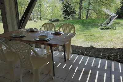 Image de T1 bis 25m2 en Rdc d'un chalet commune de montagne Ax Bonascre