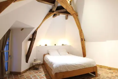 Image de Maison de bourg cosy avec cour privée, proche Zoo de la Flèche et bords de Loire, idéale famille\/am.