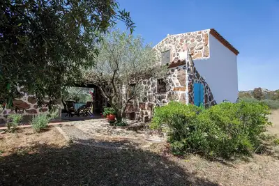 Image de Maison de vacances \"Sa Domedda\" avec vue sur la montagne, jardin et climatisation