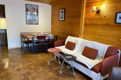 Image de Charmant appart 4 pers, proche pistes et centre, terrasse 30m², parking, équipements complets