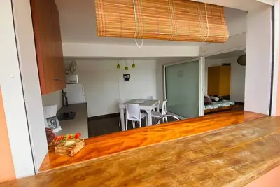 Image de Villa calme à Bouillante vue mer, piscine privée au sel & carbet créole