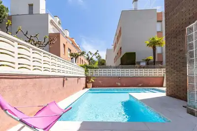 Image de Merveilleuse maison de vacances avec climatisation, piscine privée, Wifi, Tv, terrasse et parking