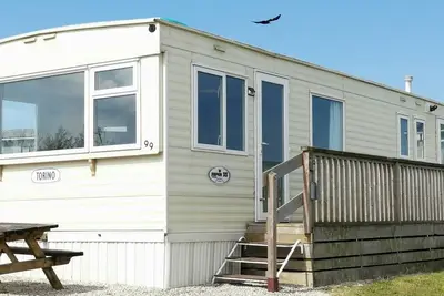 Image de Static caravan close to beach