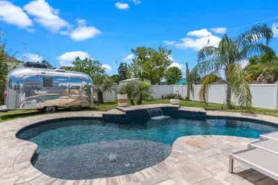 Image de Beach Escape: 10 min to Ocean Airstream & Htd Pool