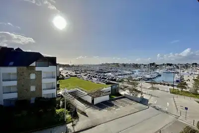Image de Duplex T4 sur port du Crouesty pour les vacances