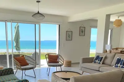 Image de La Villa Océane sur la plage Vue panoramique Mer