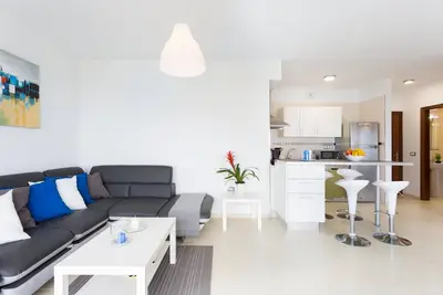 Image de Maison de vacances 'Armonía Park - Bajamar' avec vue sur la mer, terrasse et Wi-Fi