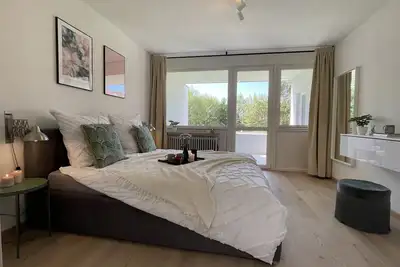 Image de Renovated bungalow apartment in the countryside - Lake Constance within walking distance