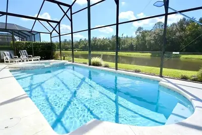 Image de Ref 28. Stunning Villa own pool/spa. Lake view. Near Disney