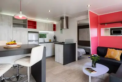 Image de Mobil-home 2Ch Premium - 2sdb + Tv + Lv 4 Ă 5 personnes - 4 pers. inclus dans le tarif