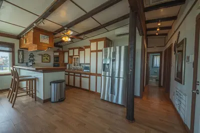 Enjoy a beach front home w\/ literally 2 homes in 1-duplex converted to 1 house! !