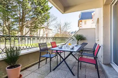 Image de Joli appartement pour 4 personnes avec Wifi, Tv, terrasse, animaux admis et parking
