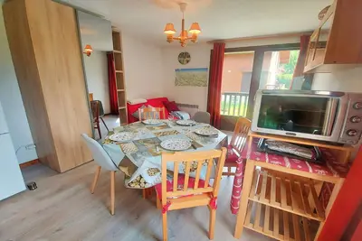 Image de Cosy appartement au centre de Morillon, proche télécabine, balcon et parking