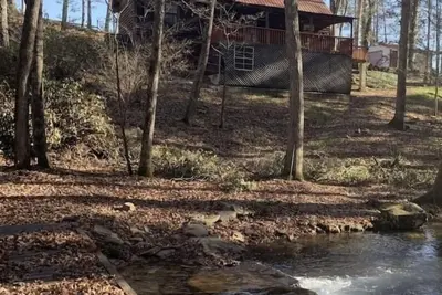 Image de Cozy 2br/1b cabin overlooking a beautiful creek with access to Catoosa Wma.