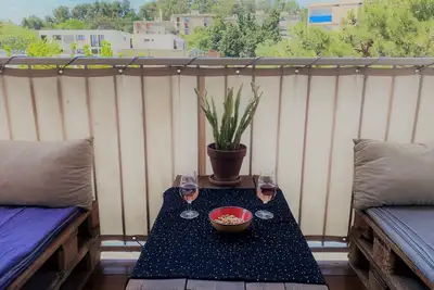 Image de lightful appartment with terrace and private parking, near downtown