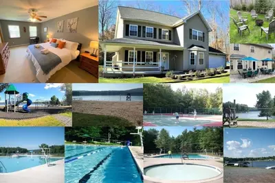 Image de Big 5-Br House/Hot Tub/Backyard/Bbq/2 Lakes/Beaches/Playgrounds/Boating