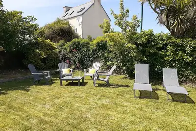 Image de Maison de vacances chaleureuse à 200m de la baie et du Gr34