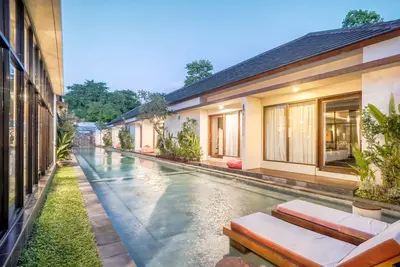 Image de Cozy Suite Pool Access 5mins ride Jimbaran Beach