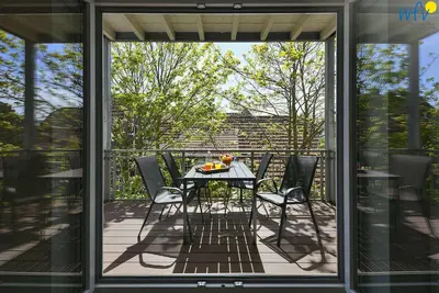 Image de Traumidylle auf Wangerooge mit Sonnigem SĂĽbalkon und Eigener Sauna!